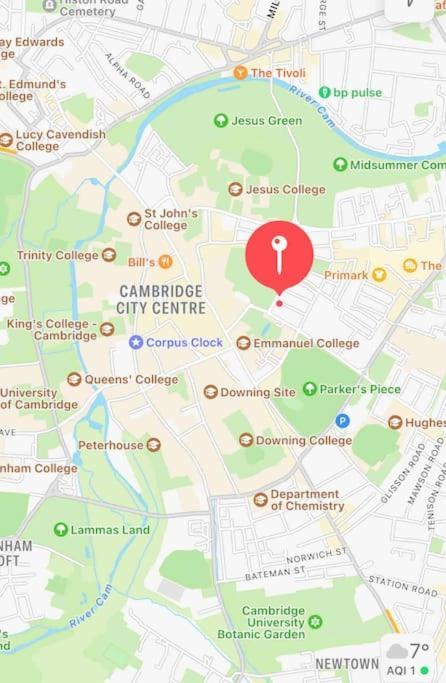 King'S Central Cambridge Apartment Eksteriør bilde